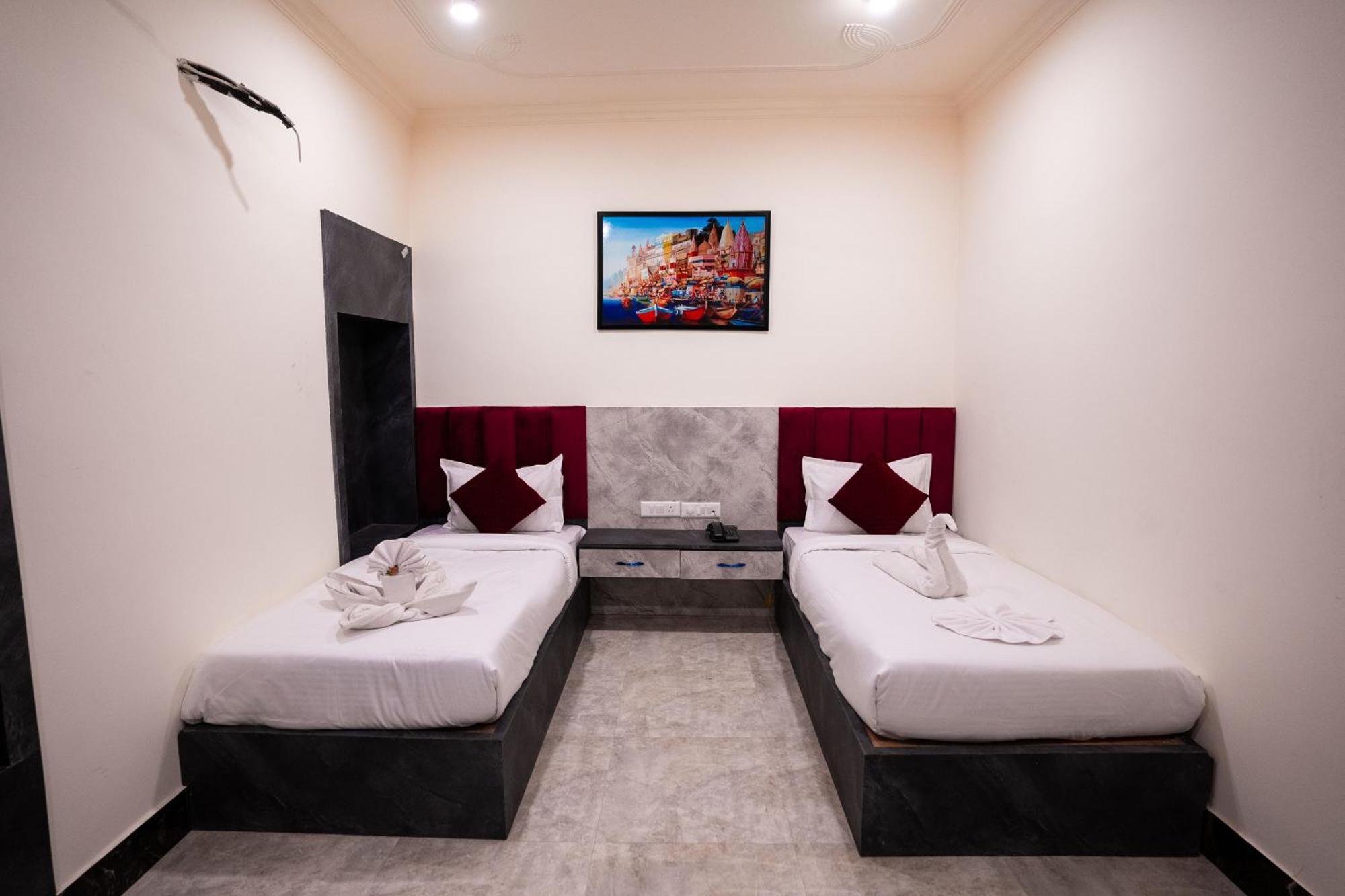 Hotel Jsr Kedar Varanasi Luaran gambar